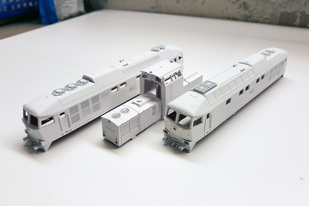 Airbrush Versuche – Modellumbauten
