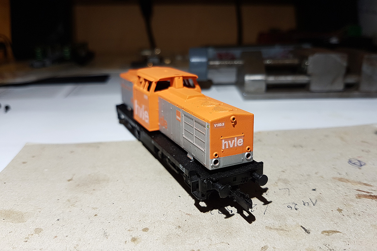 Airbrush Versuche – Modellumbauten
